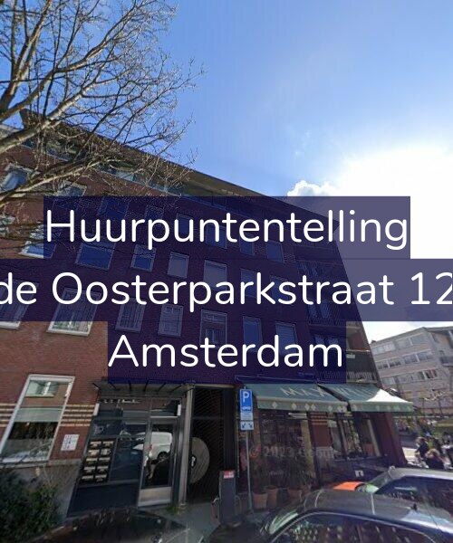 Foto gevel Huurpuntentelling voor Derde Oosterparkstraat 124-B, Amsterdam