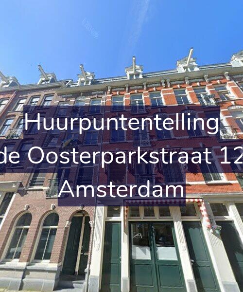 Foto gevel Huurpuntentelling voor Derde Oosterparkstraat 125-B, Amsterdam