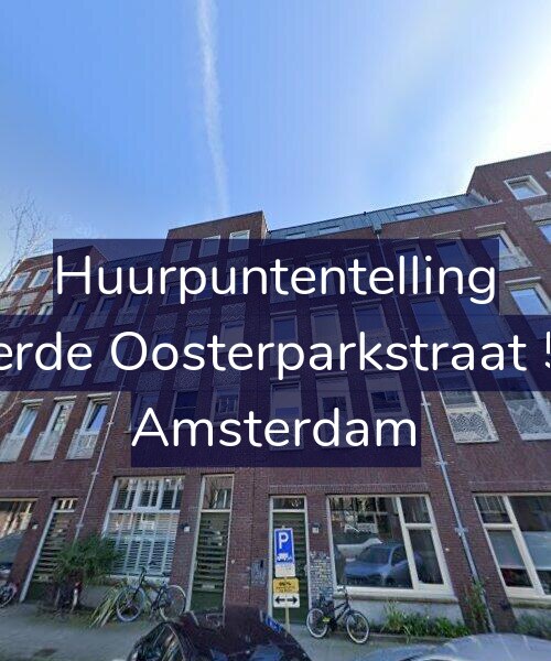 Foto gevel Huurpuntentelling voor Derde Oosterparkstraat 58, Amsterdam