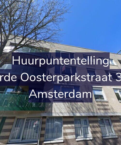 Foto gevel Huurpuntentelling voor Derde Oosterparkstraat 325, Amsterdam