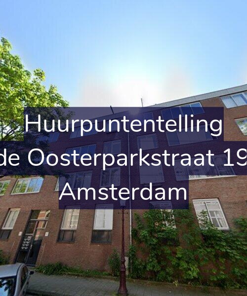 Foto gevel Huurpuntentelling voor Derde Oosterparkstraat 196-A, Amsterdam