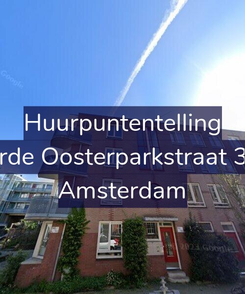 Foto gevel Huurpuntentelling voor Derde Oosterparkstraat 334, Amsterdam