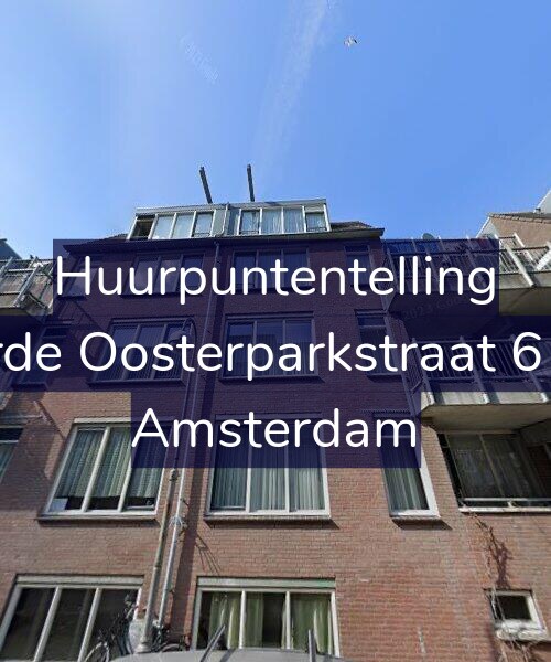 Foto gevel Huurpuntentelling voor Derde Oosterparkstraat 61-C, Amsterdam