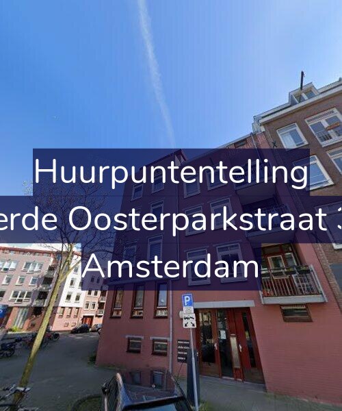 Foto gevel Huurpuntentelling voor Derde Oosterparkstraat 32, Amsterdam