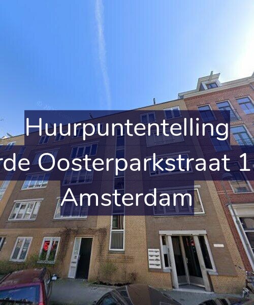 Foto gevel Huurpuntentelling voor Derde Oosterparkstraat 18-F, Amsterdam