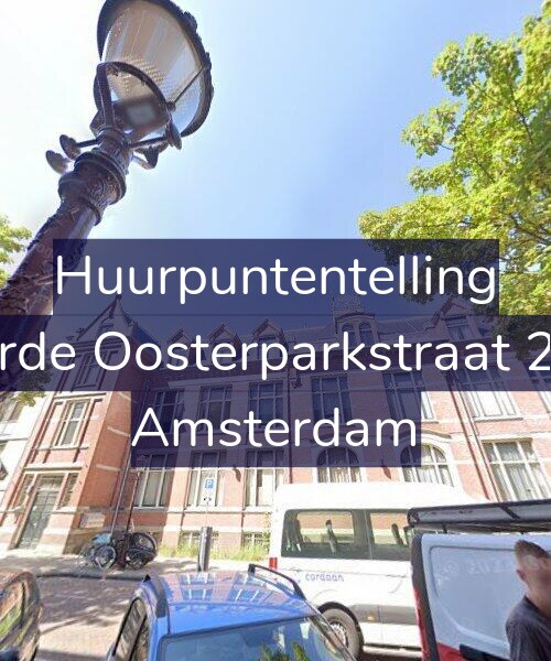 Foto gevel Huurpuntentelling voor Derde Oosterparkstraat 207, Amsterdam