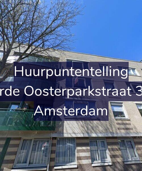 Foto gevel Huurpuntentelling voor Derde Oosterparkstraat 319, Amsterdam