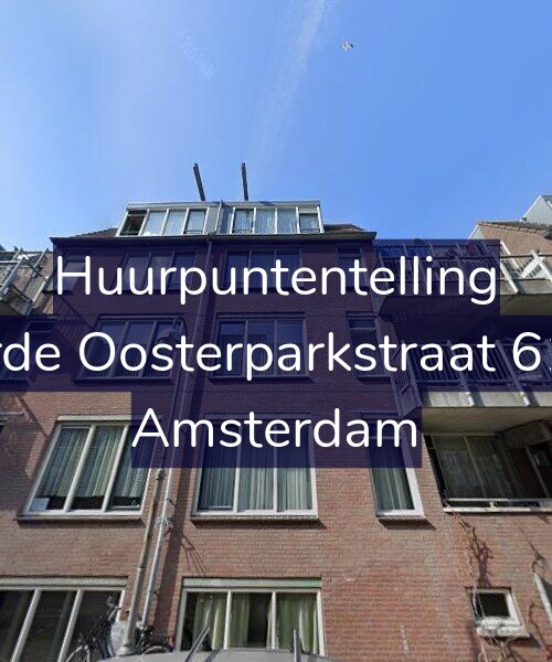 Foto gevel Huurpuntentelling voor Derde Oosterparkstraat 61-D, Amsterdam