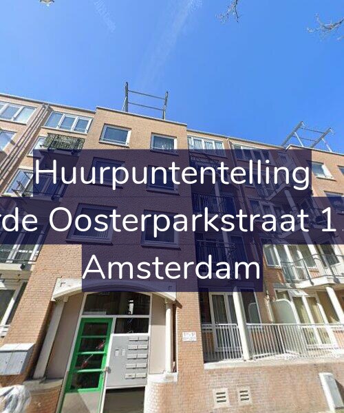 Foto gevel Huurpuntentelling voor Derde Oosterparkstraat 11-A, Amsterdam