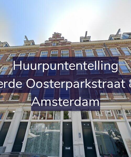 Foto gevel Huurpuntentelling voor Derde Oosterparkstraat 80, Amsterdam