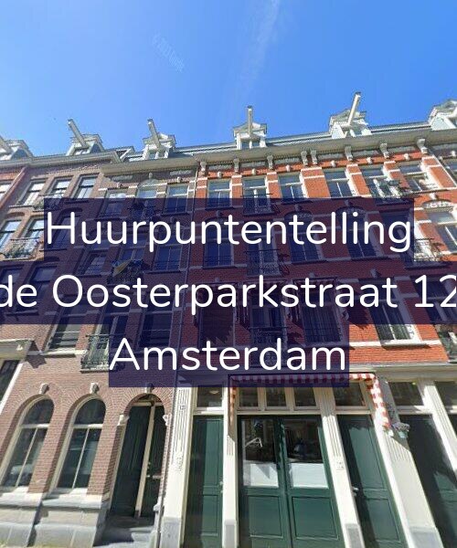 Foto gevel Huurpuntentelling voor Derde Oosterparkstraat 125-C, Amsterdam