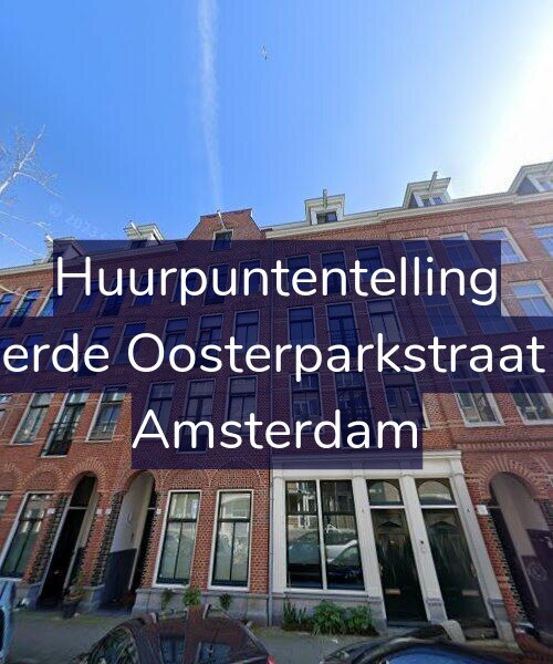 Foto gevel Huurpuntentelling voor Derde Oosterparkstraat 4, Amsterdam