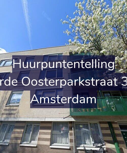 Foto gevel Huurpuntentelling voor Derde Oosterparkstraat 337, Amsterdam