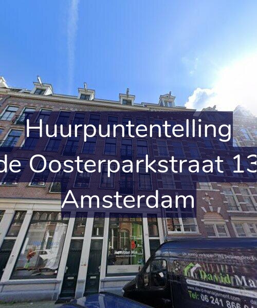 Foto gevel Huurpuntentelling voor Derde Oosterparkstraat 136-B, Amsterdam