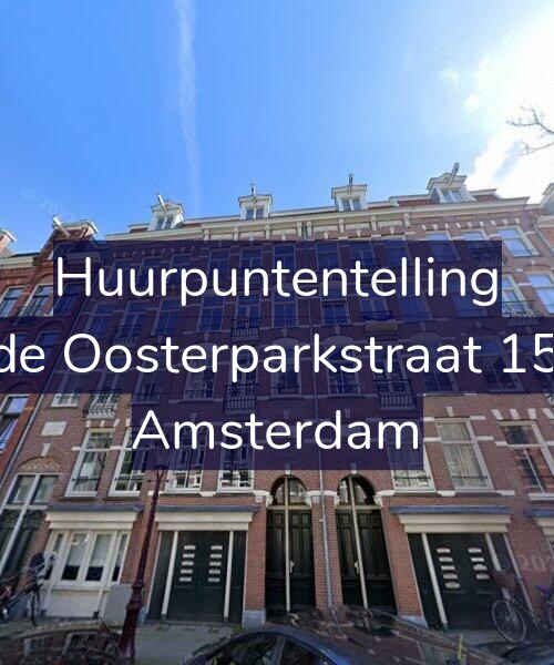 Foto gevel Huurpuntentelling voor Derde Oosterparkstraat 154-C, Amsterdam