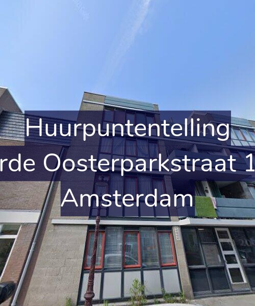 Foto gevel Huurpuntentelling voor Derde Oosterparkstraat 171, Amsterdam