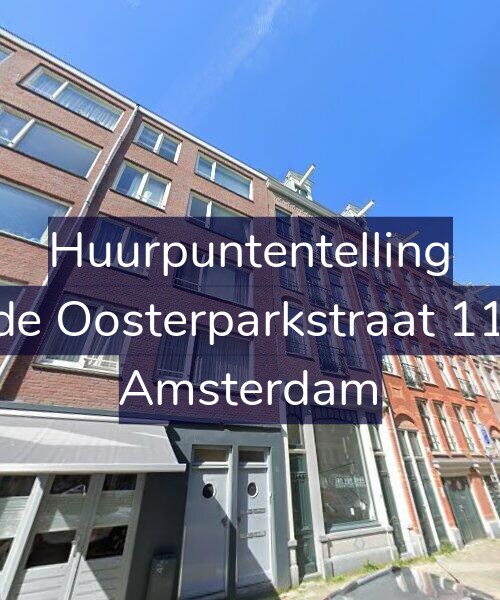 Foto gevel Huurpuntentelling voor Derde Oosterparkstraat 115-C, Amsterdam