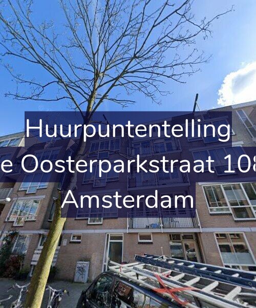 Foto gevel Huurpuntentelling voor Derde Oosterparkstraat 108-D4, Amsterdam