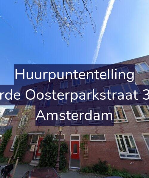 Foto gevel Huurpuntentelling voor Derde Oosterparkstraat 328, Amsterdam