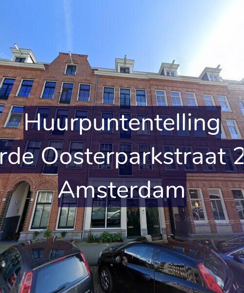 Foto gevel Huurpuntentelling voor Derde Oosterparkstraat 2-H, Amsterdam