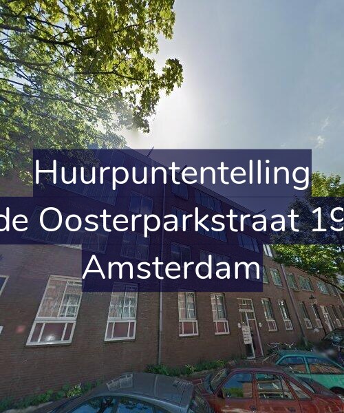 Foto gevel Huurpuntentelling voor Derde Oosterparkstraat 198-B, Amsterdam