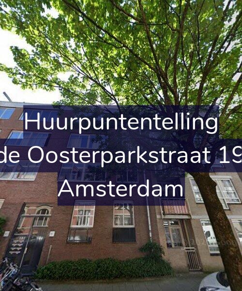 Foto gevel Huurpuntentelling voor Derde Oosterparkstraat 192-C, Amsterdam
