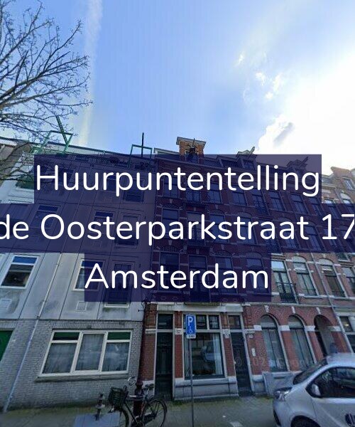 Foto gevel Huurpuntentelling voor Derde Oosterparkstraat 178-C, Amsterdam
