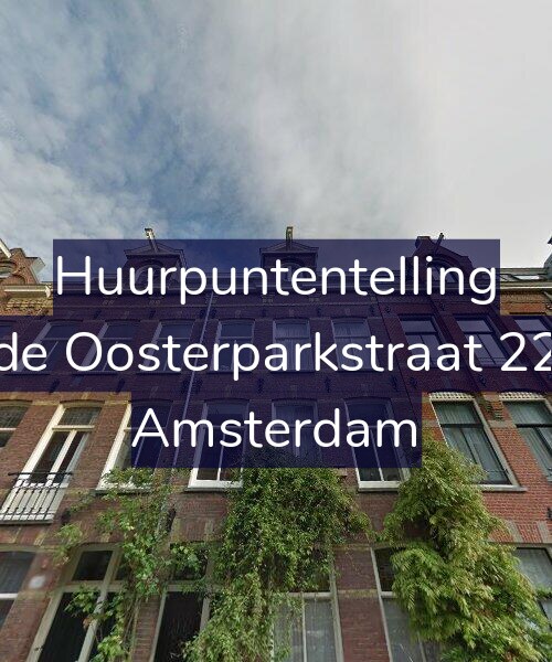 Foto gevel Huurpuntentelling voor Derde Oosterparkstraat 228-2, Amsterdam