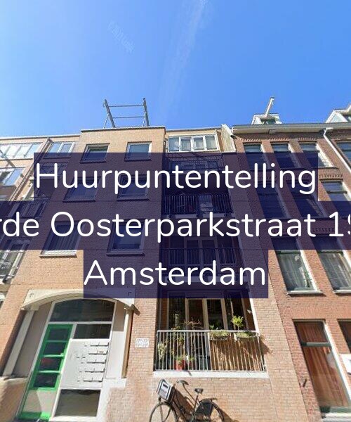 Foto gevel Huurpuntentelling voor Derde Oosterparkstraat 19-C, Amsterdam