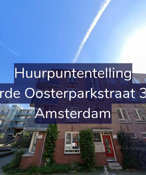 Foto gevel Huurpuntentelling voor Derde Oosterparkstraat 336, Amsterdam