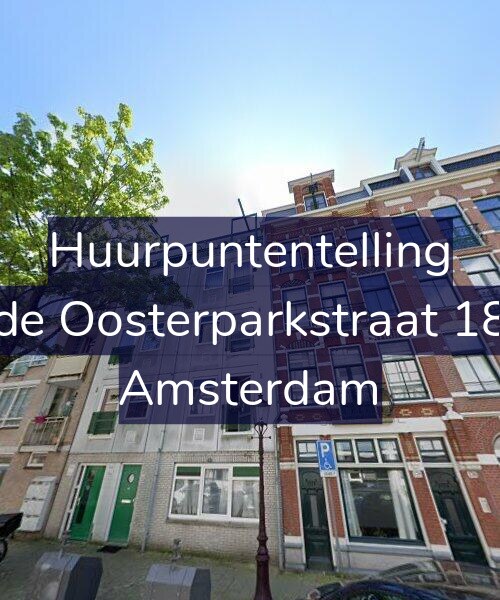 Foto gevel Huurpuntentelling voor Derde Oosterparkstraat 184-E, Amsterdam