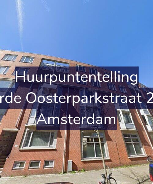 Foto gevel Huurpuntentelling voor Derde Oosterparkstraat 251, Amsterdam