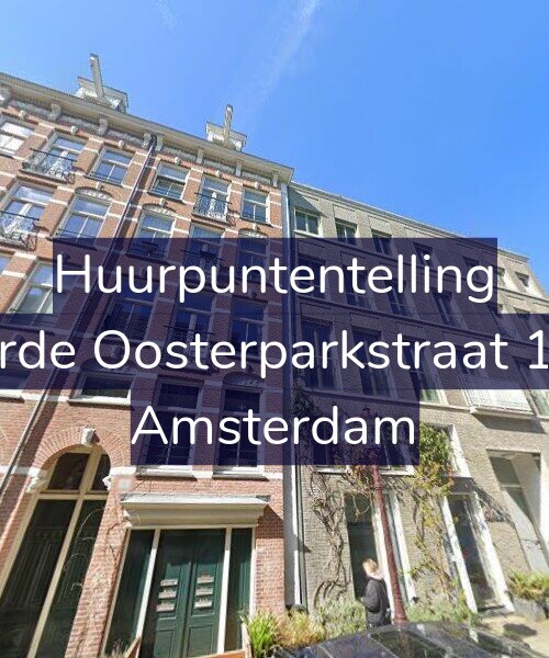 Foto gevel Huurpuntentelling voor Derde Oosterparkstraat 145, Amsterdam