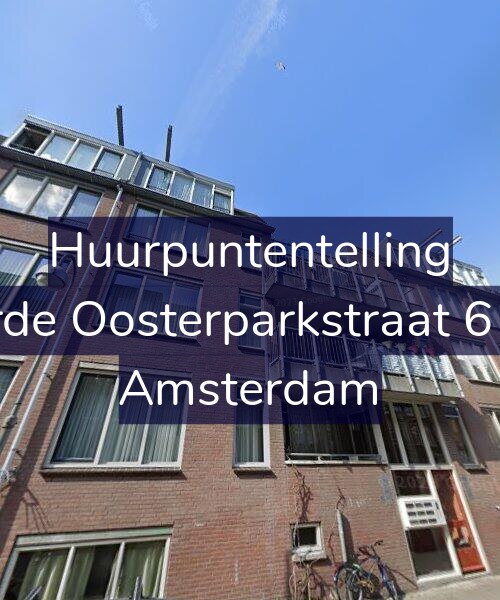 Foto gevel Huurpuntentelling voor Derde Oosterparkstraat 61-B, Amsterdam