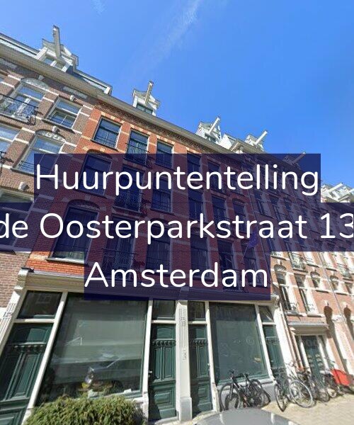 Foto gevel Huurpuntentelling voor Derde Oosterparkstraat 133-A, Amsterdam