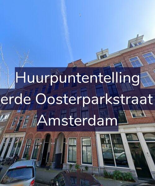 Foto gevel Huurpuntentelling voor Derde Oosterparkstraat 6, Amsterdam