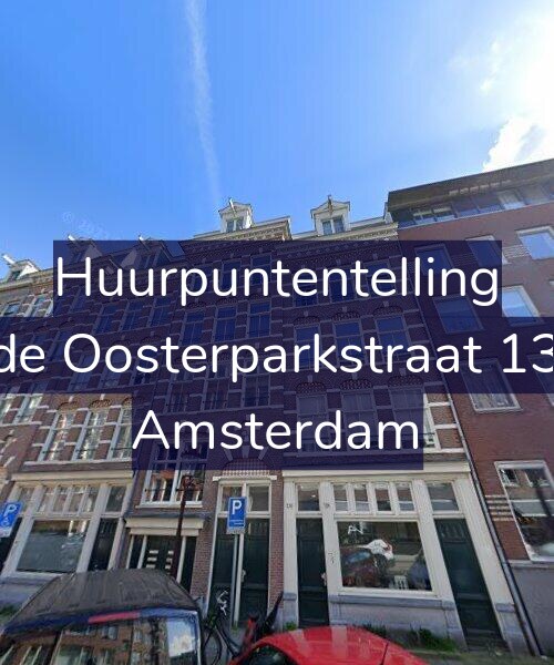 Foto gevel Huurpuntentelling voor Derde Oosterparkstraat 130-C, Amsterdam