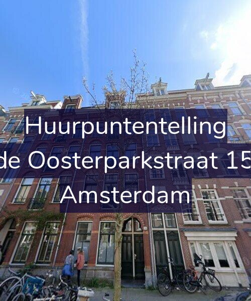 Foto gevel Huurpuntentelling voor Derde Oosterparkstraat 158-D, Amsterdam