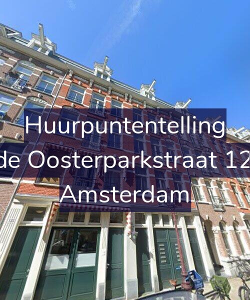 Foto gevel Huurpuntentelling voor Derde Oosterparkstraat 127-A, Amsterdam