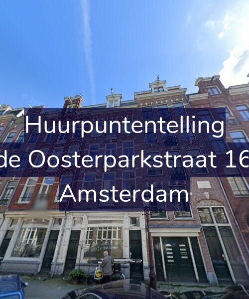 Foto gevel Huurpuntentelling voor Derde Oosterparkstraat 164-C, Amsterdam