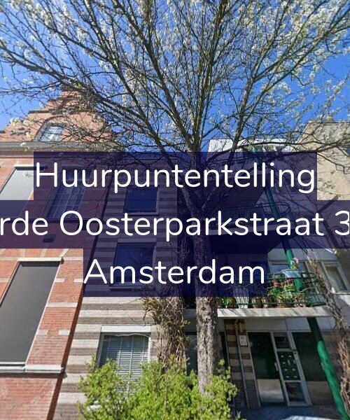 Foto gevel Huurpuntentelling voor Derde Oosterparkstraat 305, Amsterdam