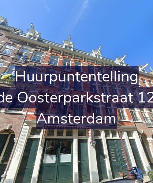 Foto gevel Huurpuntentelling voor Derde Oosterparkstraat 127-B, Amsterdam