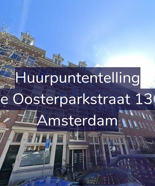 Foto gevel Huurpuntentelling voor Derde Oosterparkstraat 130-B1, Amsterdam