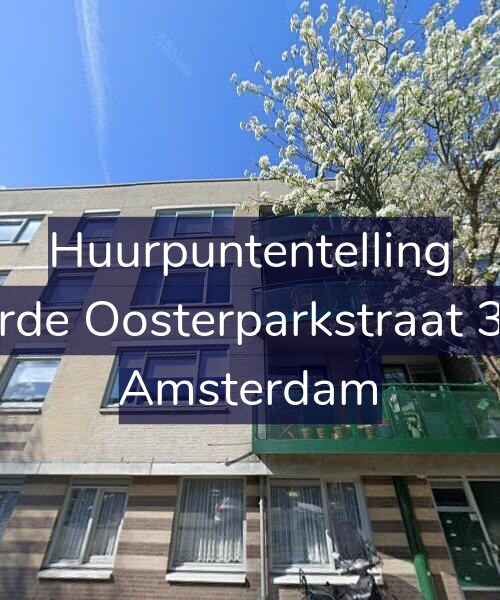 Foto gevel Huurpuntentelling voor Derde Oosterparkstraat 339, Amsterdam