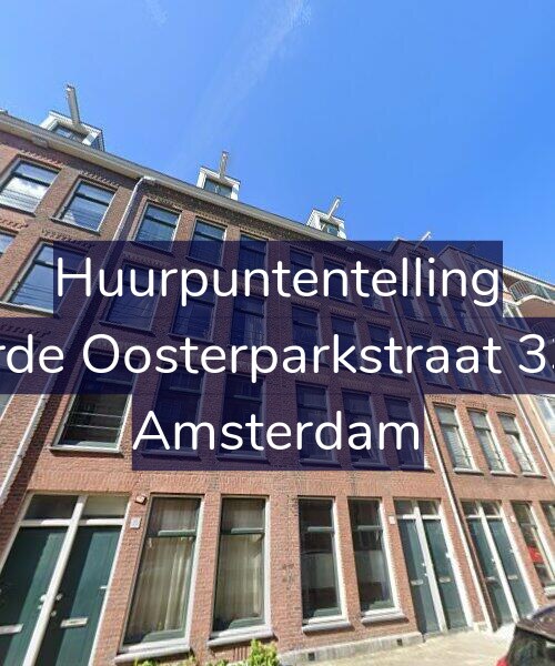 Foto gevel Huurpuntentelling voor Derde Oosterparkstraat 33-3, Amsterdam