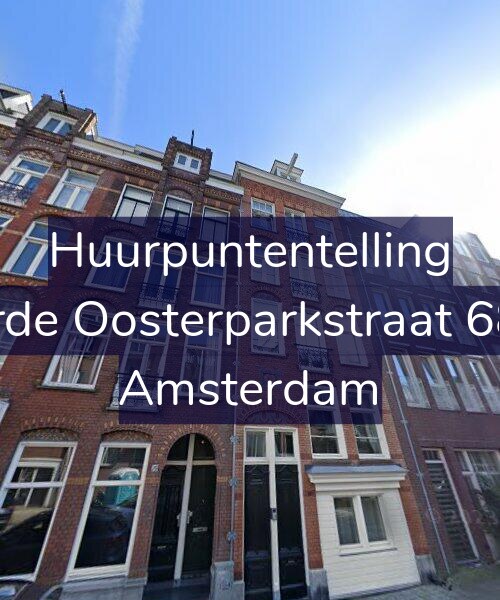 Foto gevel Huurpuntentelling voor Derde Oosterparkstraat 68-3, Amsterdam