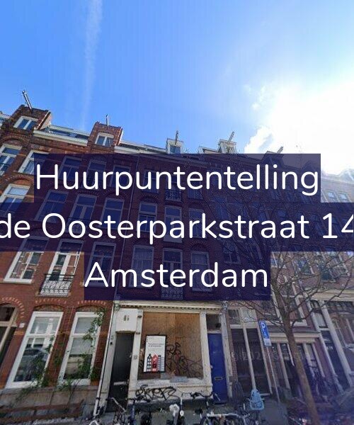Foto gevel Huurpuntentelling voor Derde Oosterparkstraat 142-3, Amsterdam
