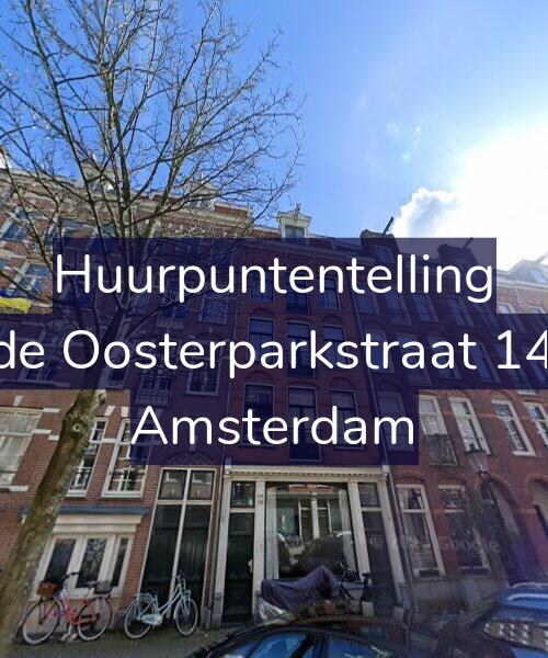 Foto gevel Huurpuntentelling voor Derde Oosterparkstraat 148-C, Amsterdam