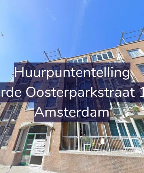 Foto gevel Huurpuntentelling voor Derde Oosterparkstraat 1-E, Amsterdam