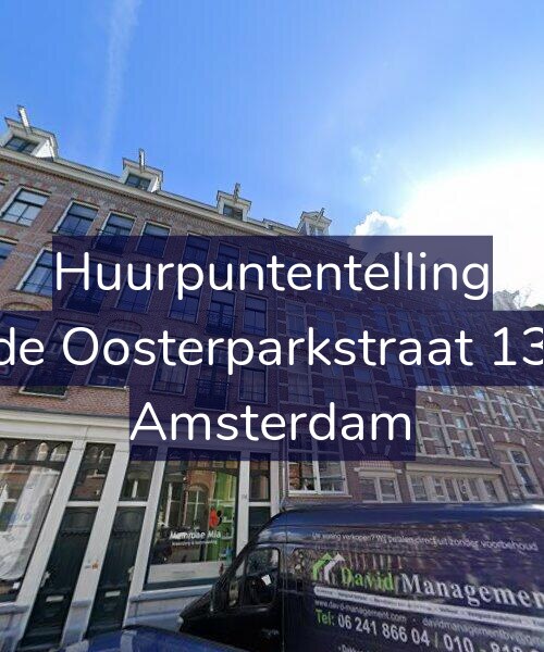 Foto gevel Huurpuntentelling voor Derde Oosterparkstraat 134-C, Amsterdam